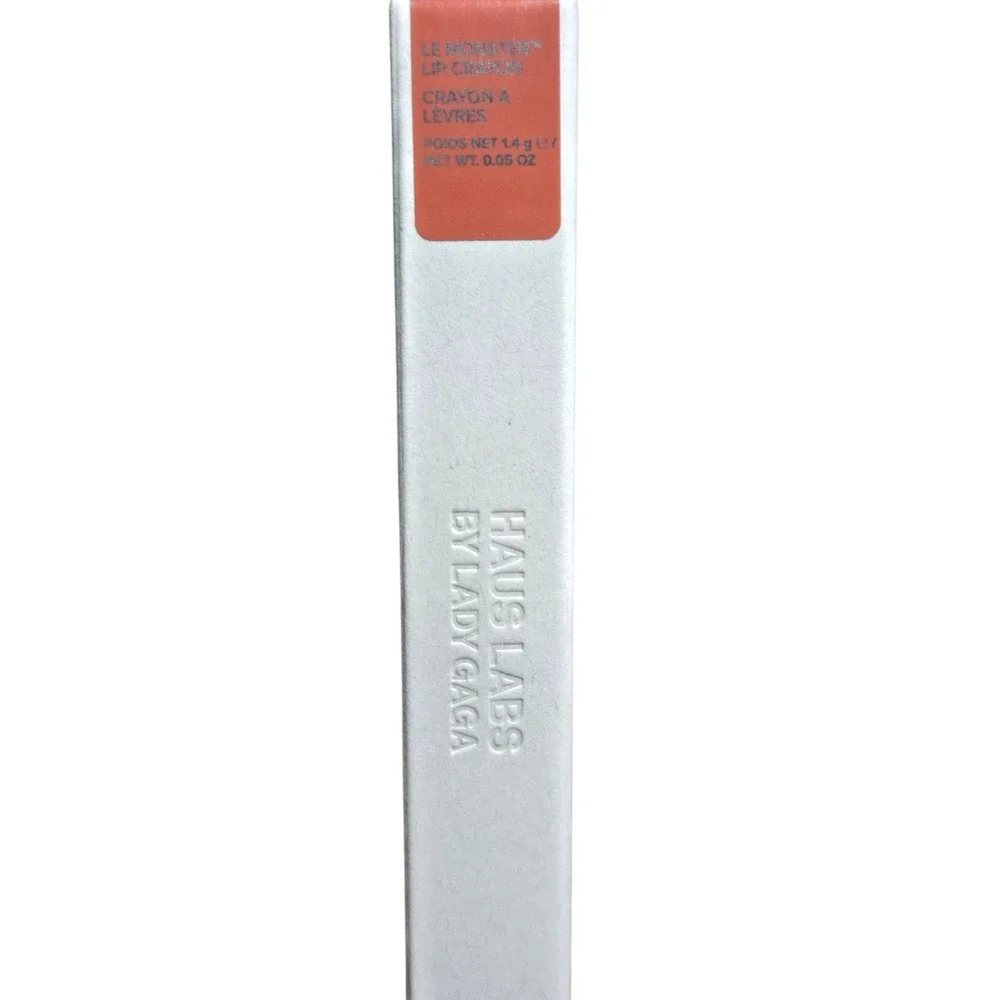 HAUS LABS by Lady Gaga Le Monster Lip Crayon Peach Matte Full Size NWB‎